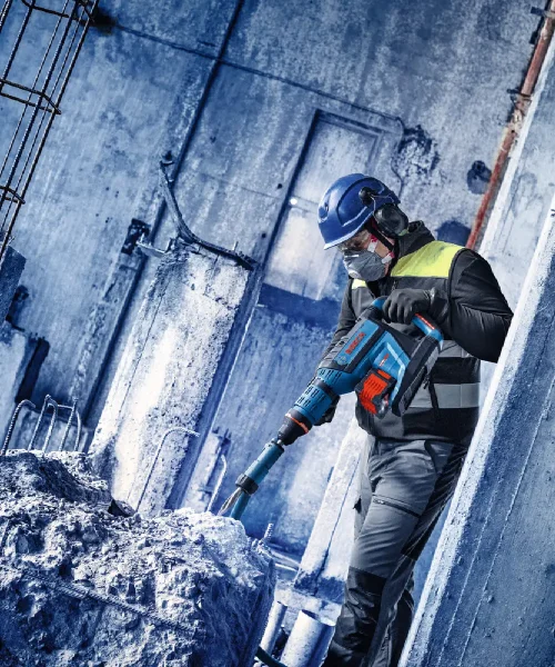 BOSCH aku bušaći čekić EXPERT EXBH18V-45 + XL-BOXX