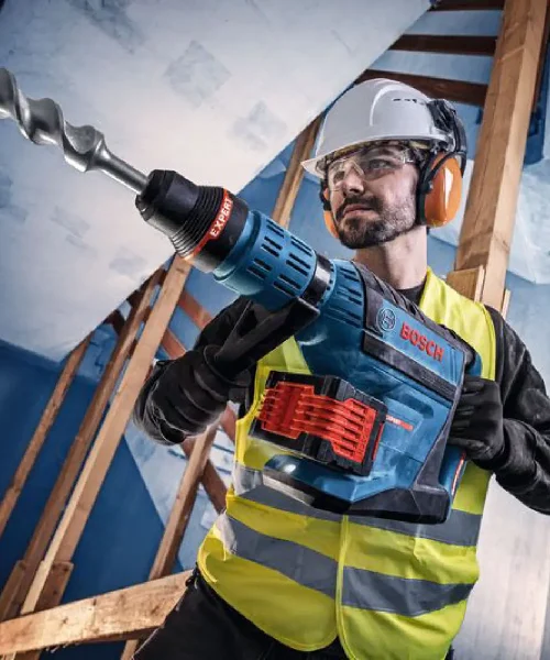 BOSCH aku bušaći čekić EXPERT EXBH18V-45 + XL-BOXX