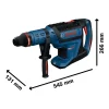 BOSCH aku bušaći čekić EXPERT EXBH18V-45 + XL-BOXX BOSCH aku busaci cekic EXPERT EXBH18V 45 XL BOXX 9