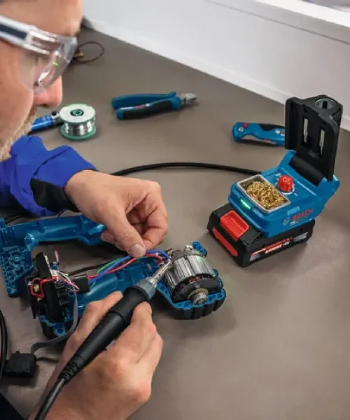 BOSCH aku lemilica, stanica za lemljenje PRO GLK18V-450