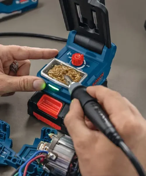 BOSCH aku lemilica, stanica za lemljenje PRO GLK18V-450