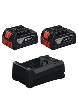 BOSCH aku set 2xAku GBA 18V 5,0Ah + GAL 12V_18V-80