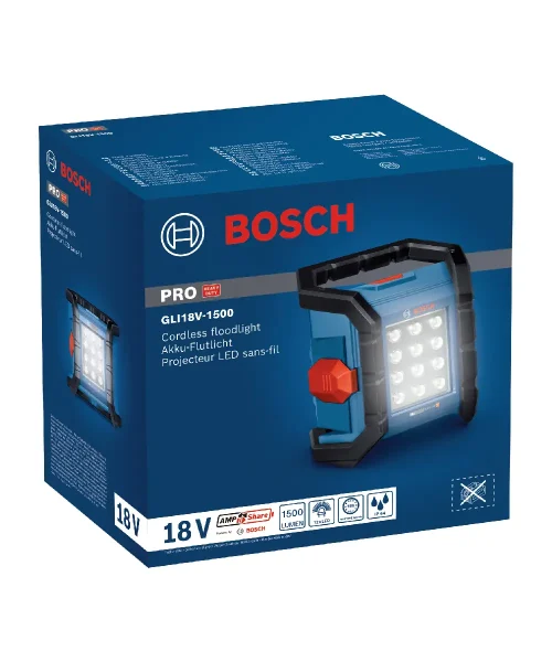 BOSCH aku svjetiljka PRO GLI 18V-1500