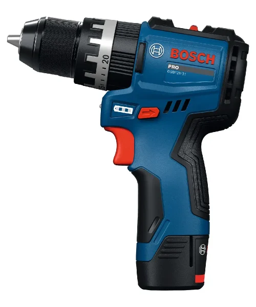 BOSCH aku udarna bušilica-izvijač PRO GSB12V-31 1xAku 12V 2,0Ah + torba