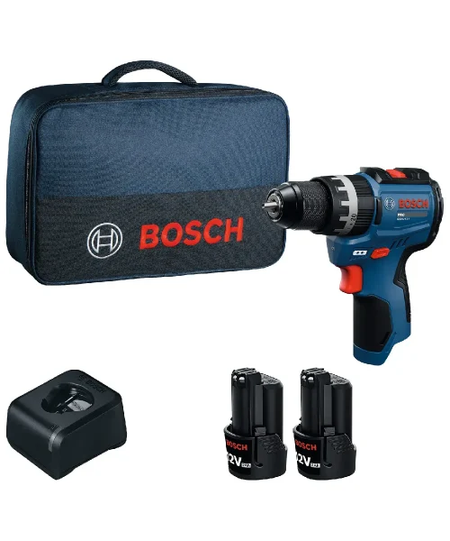 BOSCH aku udarna bušilica-izvijač PRO GSB12V-31 2xAku 12V 2,0Ah + torba