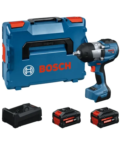 BOSCH aku udarni stezač PRO GDS18V-1400 2xAku EXBA 18V 5,5Ah + L-BOXX