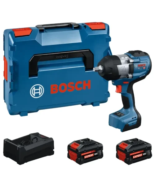 BOSCH aku udarni stezač PRO GDS18V-1400 2xAku EXBA 18V 8,0Ah + L-BOXX