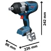 BOSCH aku udarni stezač PRO GDS18V-1600H (1)