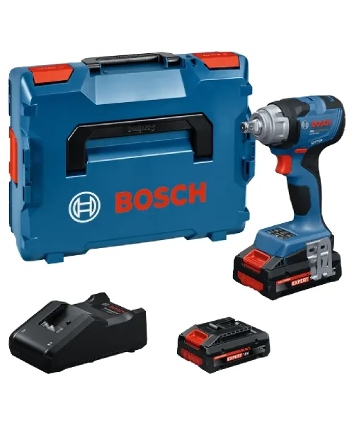 BOSCH aku udarni stezač PRO GDS18V-330H + L-BOXX (1)
