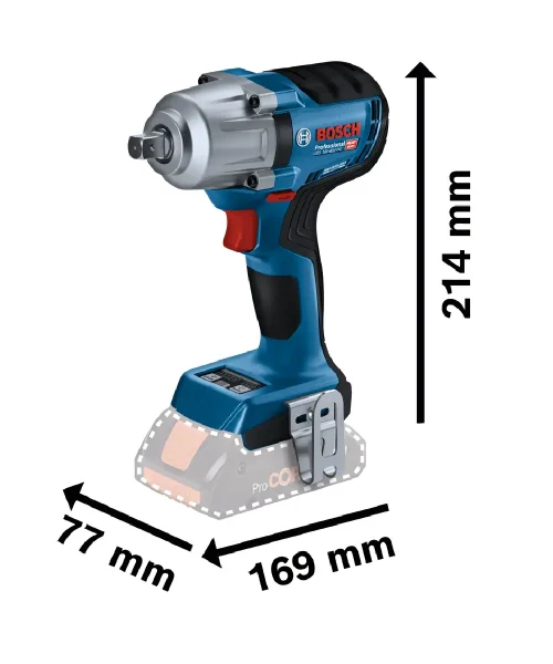 BOSCH aku udarni stezač PRO GDS18V-450H (1)