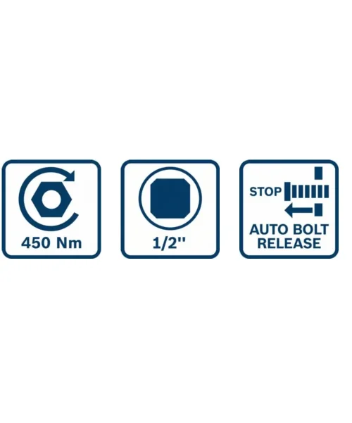 BOSCH aku udarni stezač PRO GDS18V-450H (2)