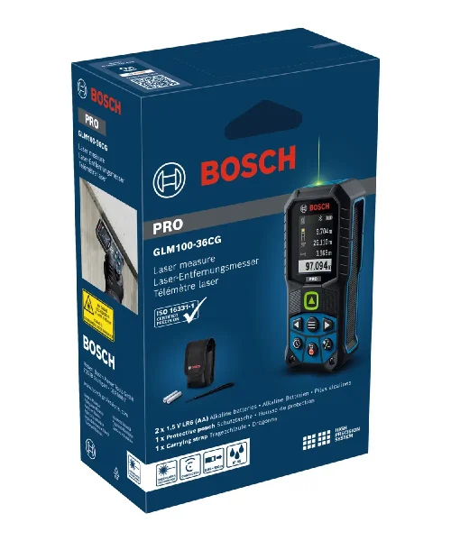 BOSCH digitalni laserski daljinomjer PRO GLM100-36CG