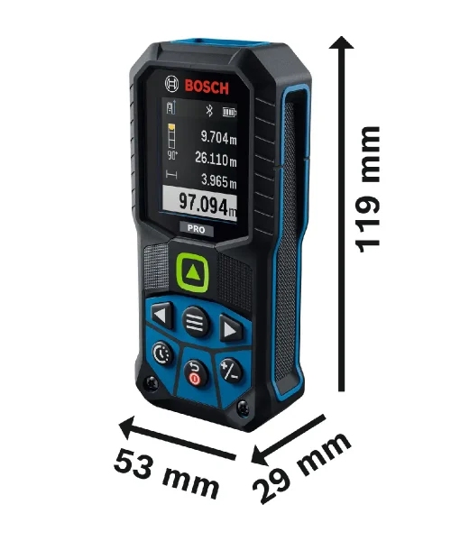BOSCH digitalni laserski daljinomjer PRO GLM100-36CG