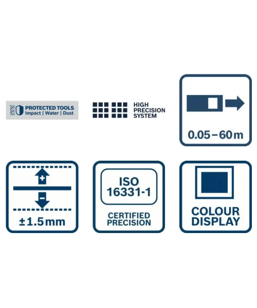 BOSCH digitalni laserski daljinomjer PRO GLM60-31