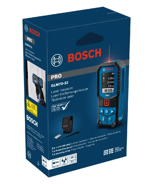 BOSCH digitalni laserski daljinomjer PRO GLM70-32