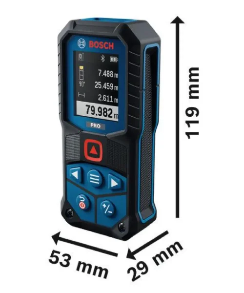 BOSCH digitalni laserski daljinomjer PRO GLM80-35C
