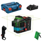 BOSCH laserski nivelir EXPERT EXLL18V-120-33CG 1xAku EXBA 18V 4,0Ah + L-BOXX