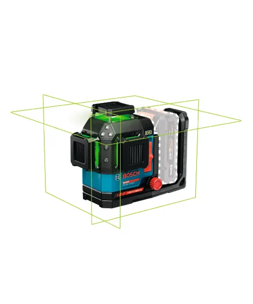 BOSCH laserski nivelir EXPERT EXLL18V-120-33CG + L-BOXX