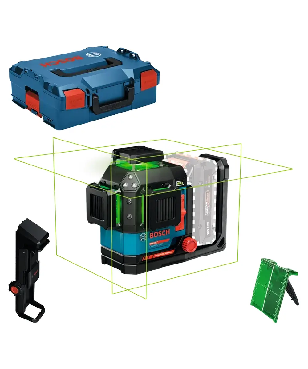 BOSCH laserski nivelir EXPERT EXLL18V 120 33CG L BOXX 2