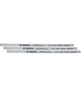 BOSCH listovi za pilu za metal 150 i 300 mm, 3 kom