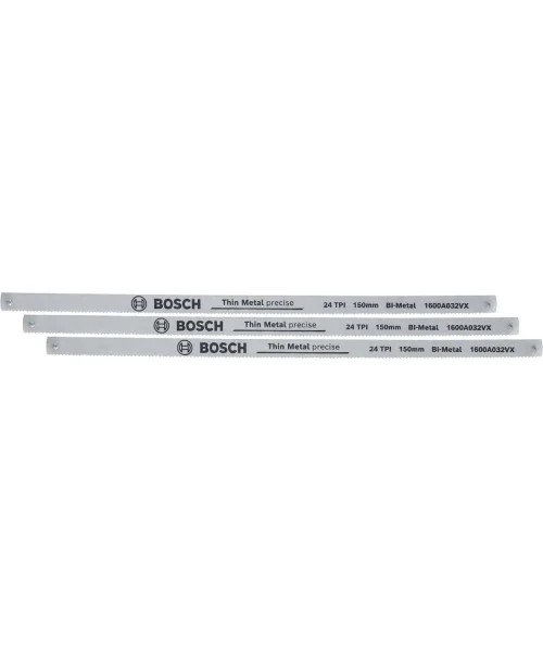 BOSCH listovi za pilu za metal 150 i 300 mm, 3 kom
