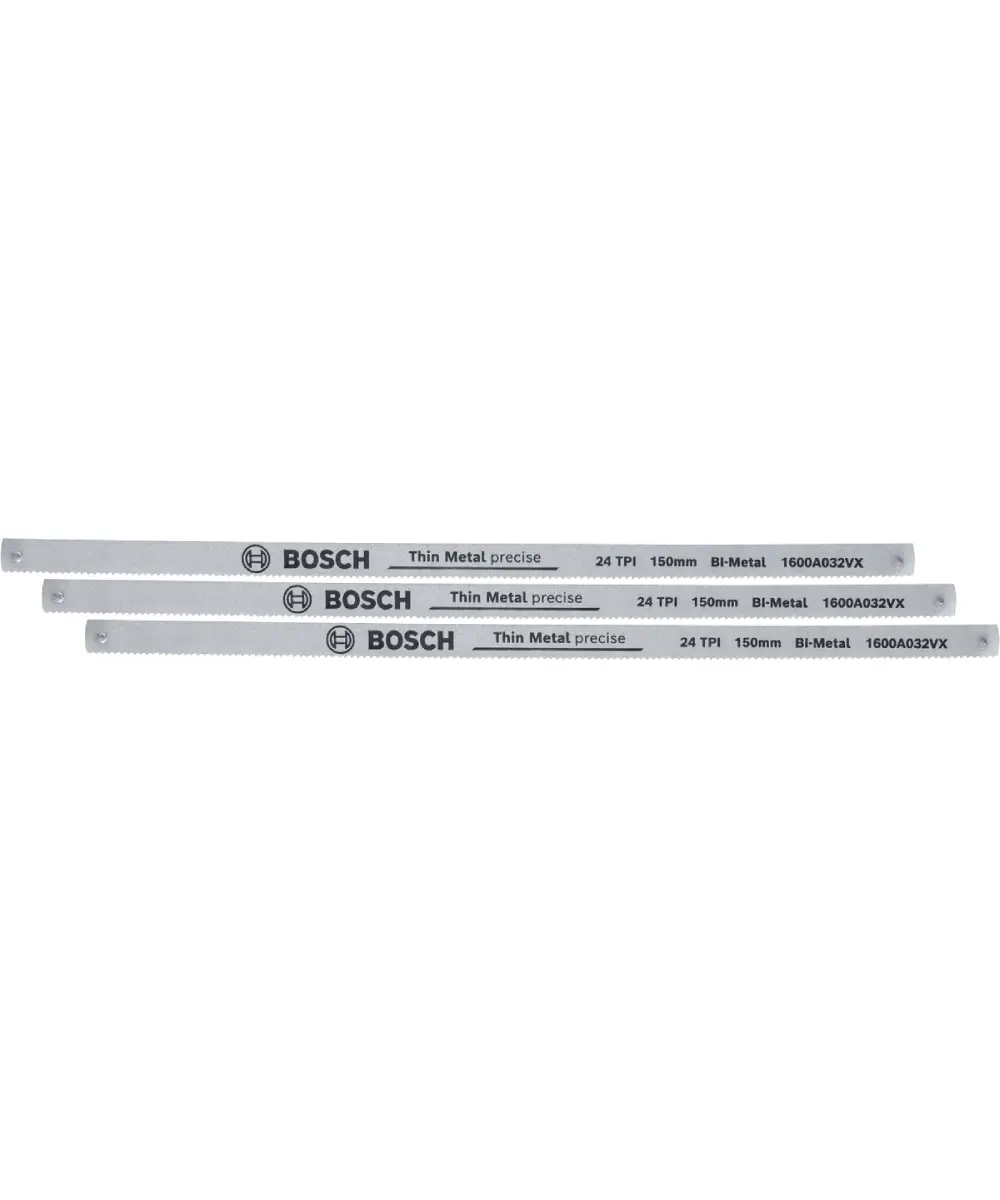 BOSCH listovi za pilu za metal 150 mm 3 kom