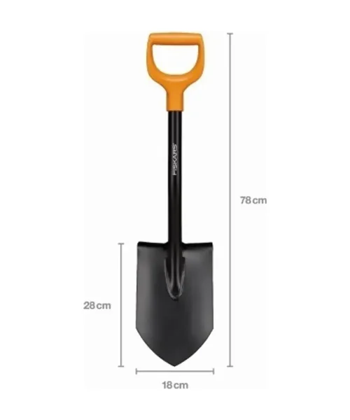 FISKARS Solid lopata za auto 80 cm