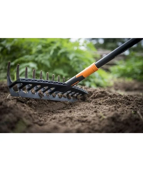 FISKARS Solid univerzalne grablje za lišće i travu