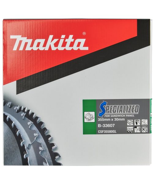 MAKITA list kružne pile za sendvič panele B-33607, 355 x 30 mm, 80 zuba