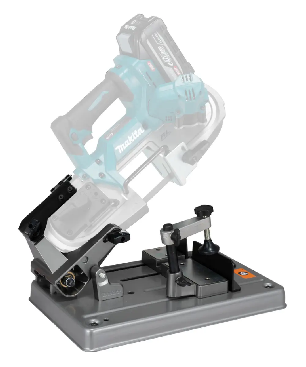 MAKITA stalak za tračnu pilu PB003G/DPB183 Makita stalak za tračnu pilu PB003G/DPB183 s metalnom bazom i podesivim vodičima.