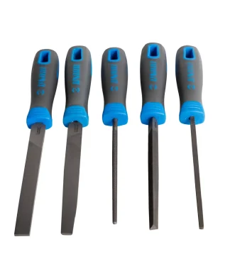 UNIOR 5-dijelni set turpija za metal 200 mm