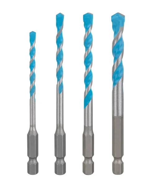 BOSCH 4-dijelni set višenamjenskih svrdla EXPERT HEX-9 Multi Construction 4-8 mm