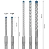 BOSCH 5-dijelni set EXPERT SDS-plus-7X svrdla za beton 5-10 mm BOSCH 5 dijelni set EXPERT SDS plus 7X svrdla za beton 5 10 mm 1
