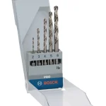 BOSCH 5-dijelni set svrdla za metal PRO Metal HSS-G, 1/4" prihvat 2-6 mm