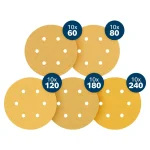 BOSCH 50-dijelni set brusnog papira sa 6 rupa za ekscentričnu brusilicu EXPERT C470 150 mm