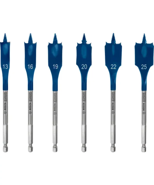 Bosch plosnata svrdla set 13-25 mm EXPERT Self Cut Speed.