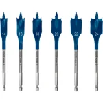 BOSCH 6-dijelni set plosnatih svrdla za drvo EXPERT Self Cut Speed 14-24 mm