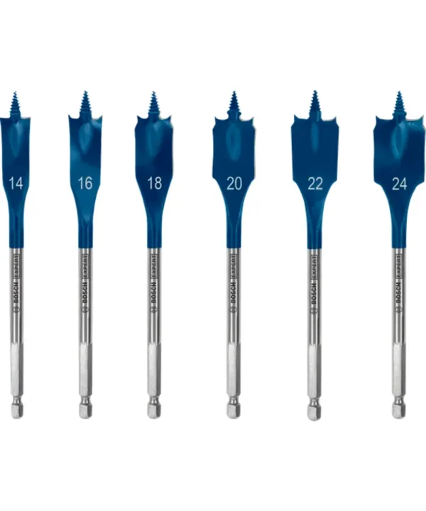 Bosch plosnata svrdla set za drvo EXPERT Self Cut Speed 14-24 mm.