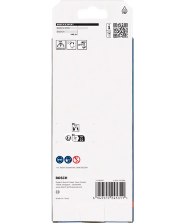 Bosch set plosnatih svrdla za drvo EXPERT 6-dij, Self Cut Speed 14-24 mm.