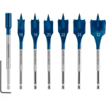 BOSCH 7-dijelni set plosnatih svrdla EXPERT Self Cut Speed 16-32 mm s produžetkom
