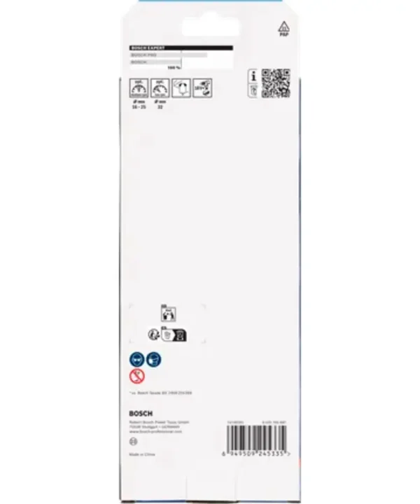 Bosch set plosnatih svrdla EXPERT Self Cut Speed 16-32 mm s produžetkom.