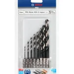 BOSCH 8-dijelni set svrdla za metal PRO Metal HSS-G 2-10 mm