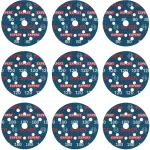 BOSCH 9-dijelni set brusnog papira na čičak EXPERT O780 125 mm