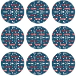 BOSCH 9-dijelni set brusnog papira na čičak EXPERT O780 150 mm