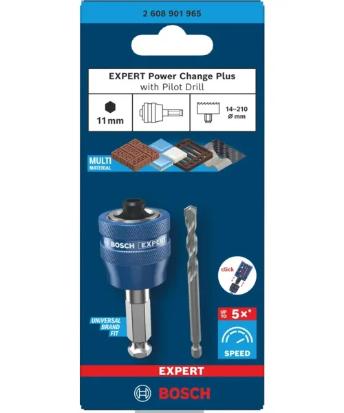BOSCH EXPERT adapter za krune Power Change Plus s karbidnim svrdlom TCT 8,5 mm