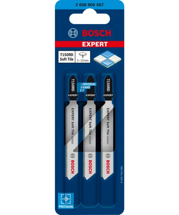 Bosch EXPERT T150RD Soft Tile list za ubodnu pilu pločice 3 kom.