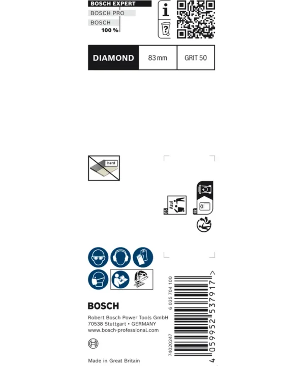 Bosch EXPERT dijamantni list za ubodnu pilu pločice, T150RD Soft Tile, 3 kom.