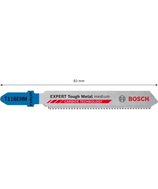 Bosch T118EHM Expert Tough Metal srednji pilnik za inox i metal.