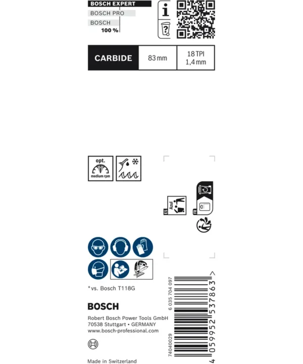 Bosch alat za ubodnu pilu inox limovi i cijevi, kompatibilnost i specifikacije.