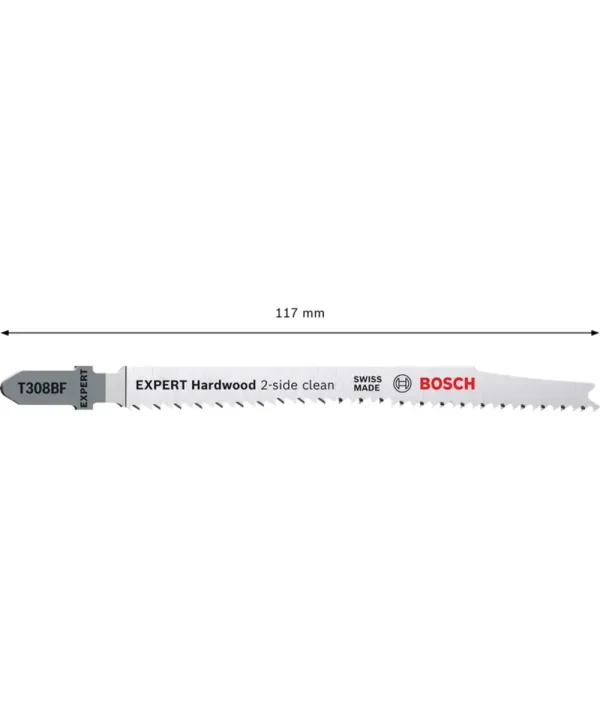 Bosch Expert Hard wood 2-sita pila za drvo 117 mm s čelom T308BF.